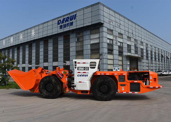 بزرگترین تجهیزات زیرزمینی معدن سطل DRWJ-3.5 LHD Mining Loader